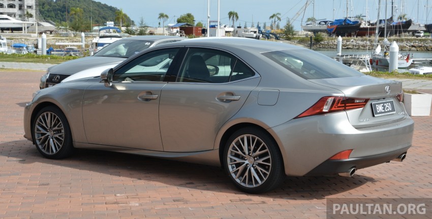 DRIVEN: Lexus IS 250 Luxury and F Sport sampled 184969