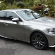 DRIVEN: Lexus IS 250 Luxury and F Sport sampled