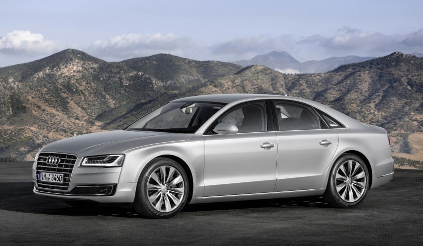 Audi A8 facelift unveiled, to debut at Frankfurt 2013 194087