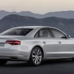 Audi A8 facelift unveiled, to debut at Frankfurt 2013