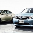 New Toyota Corolla Axio and Fielder Hybrid for Japan