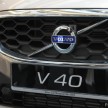Volvo V40 launched in Malaysia – RM174k to RM199k