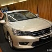 Honda Accord launched in Malaysia – from RM140k