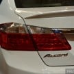 Honda Accord launched in Malaysia – from RM140k