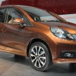Honda Mobilio RS range-topper launched in Indonesia