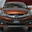 Honda Mobilio RS range-topper launched in Indonesia