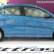 Mitsubishi Attrage launched in Malaysia, from RM59k