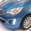 Mitsubishi Attrage launched in Malaysia, from RM59k
