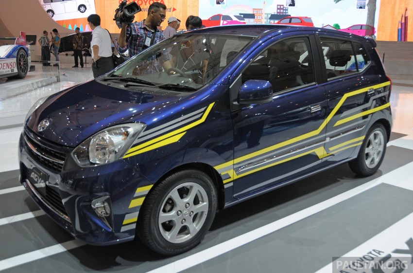 GALLERY: Toyota Agya at IIMS – cheap, green city car 200555