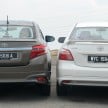 GALLERY: 2012 and 2013 Toyota Vios, side by side