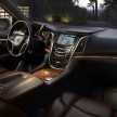 2015 Cadillac Escalade SUV teaser shows new interior