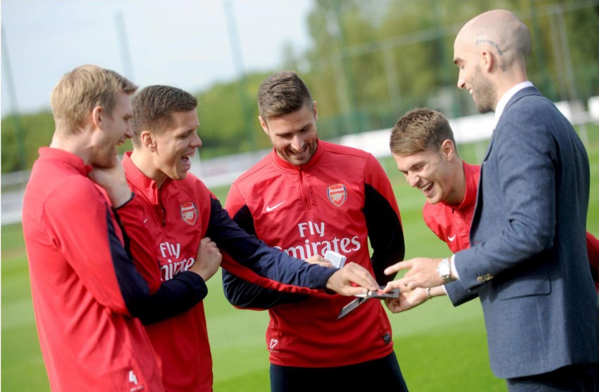 VIDEO: Arsenal stars stunned by magical DS3 Cabrio 204865