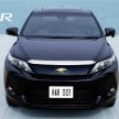 2014 Toyota Harrier details revealed – 2.0 or 2.5 Hybrid