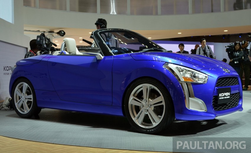 Tokyo 2013: Daihatsu Kopen Concept unveiled – two design proposals, Q1 2014 launch 211761