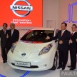 Nissan Leaf launched at KLIMS13, EV goes for RM169k