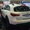 Infiniti Q50 makes Malaysian debut at KLIMS13, prices for new Q and QX line-up released