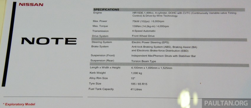 Nissan Note mini-MPV seen at KLIMS, coming soon? 210665