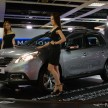 Peugeot 2008 previewed at KLIMS13, Jan 2014 launch