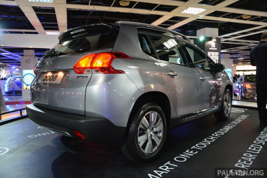 Peugeot 2008 previewed at KLIMS13, Jan 2014 launch 209713