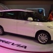 Toyota Previa (Estima) appears at KLIMS13 – RM270k