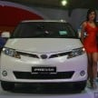 Toyota Previa (Estima) appears at KLIMS13 – RM270k