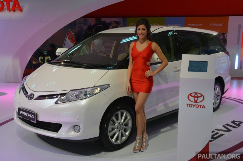 Toyota Previa (Estima) appears at KLIMS13 – RM270k 209559