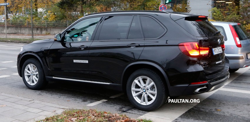 SPYSHOTS: BMW X5 eDrive hybrid prototype on test 219023