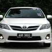 GALLERY: Old and new Toyota Corolla Altis compared