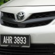 GALLERY: Old and new Toyota Corolla Altis compared