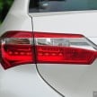GALLERY: Old and new Toyota Corolla Altis compared