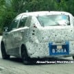 Proton Global Small Car P2-30A spied on Fed Highway
