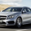Mercedes-Benz GLA 45 AMG production car unveiled