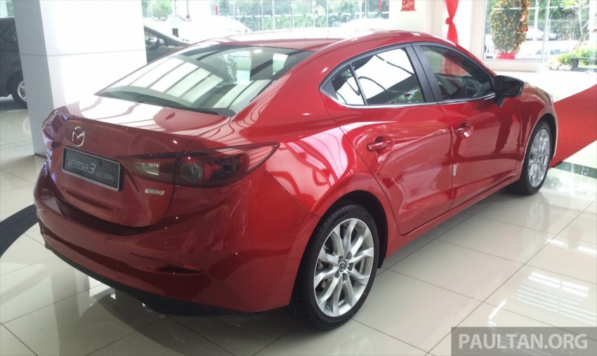 GALLERY: 2014 Mazda 3 CBU in Glenmarie showroom 224357