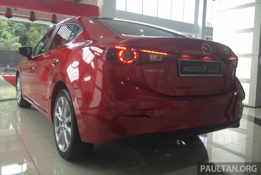 GALLERY: 2014 Mazda 3 CBU in Glenmarie showroom 224328