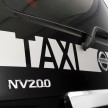 Nissan NV200 Taxi for London unveiled with new face