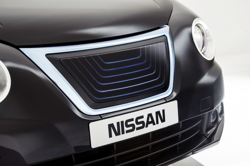 Nissan NV200 Taxi for London unveiled with new face 220481