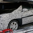Proton Global Small Car P2-30A spied on Fed Highway