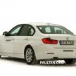 SPIED: BMW 3 Series eDrive prototype undisguised
