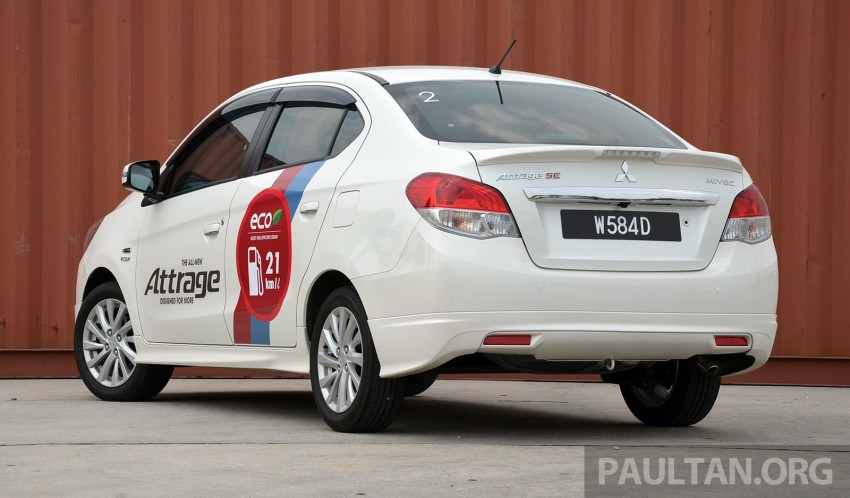 DRIVEN: Mitsubishi Attrage – 21 km/l claims put to test 229304