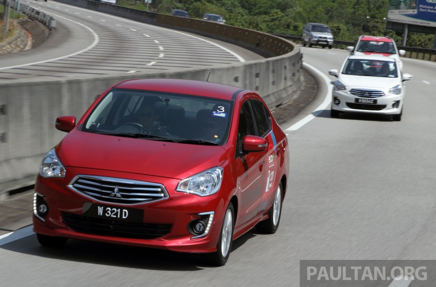 DRIVEN: Mitsubishi Attrage – 21 km/l claims put to test 229337