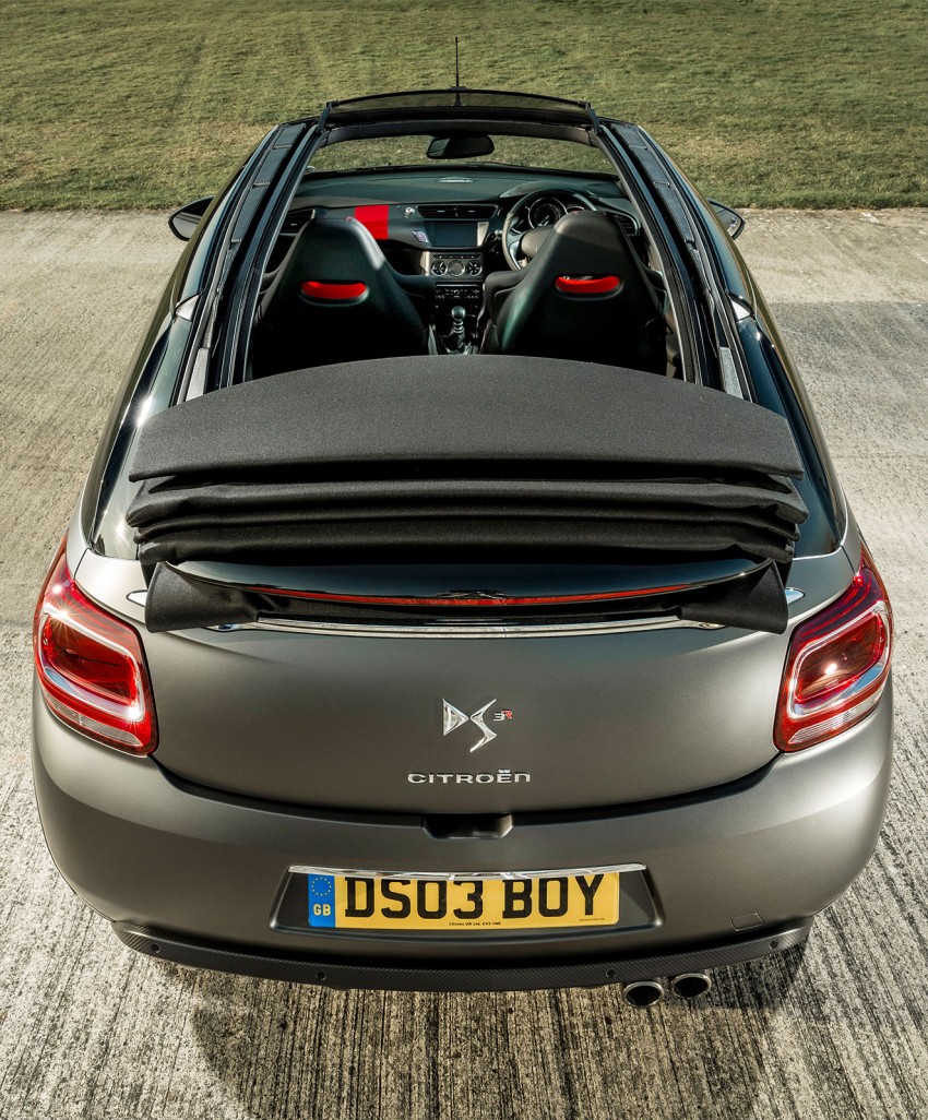 Citroen DS3 Cabrio Racing – 100-unit limited edition 235807