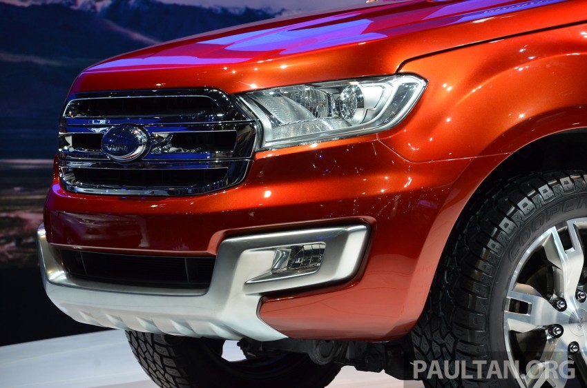 Ford Everest Concept unveiled at Bangkok Motor Show – production SUV will be built in Thailand 237039