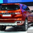 Ford Everest Concept unveiled at Bangkok Motor Show – production SUV will be built in Thailand