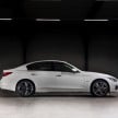First view of Mercedes 2.0 turbo in the Infiniti Q50