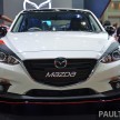 Mazda 3 CKD on display at Mid Valley from April 8-12