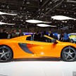 McLaren 650S Coupe and Spider presented at Geneva