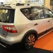 Nissan X-Gear facelift launched – 1.6 auto, RM89,800
