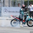 Thrilling show at Petronas Motorsports Demo Run