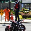 Thrilling show at Petronas Motorsports Demo Run