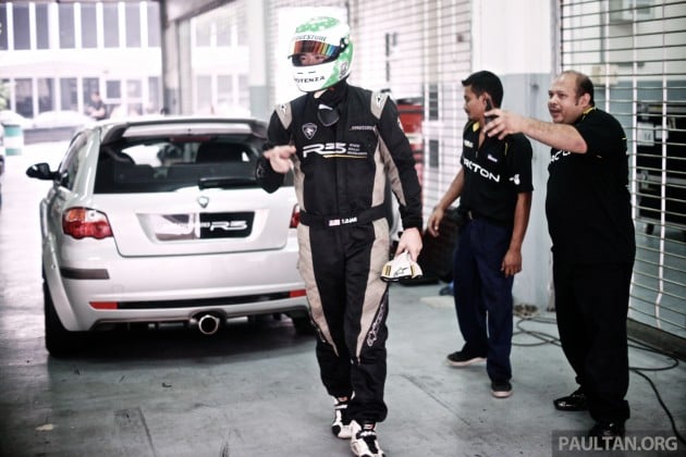 A first taste of Sepang – getting a ride in the Proton R3 Suprima S Malaysian Super Series Touring Car